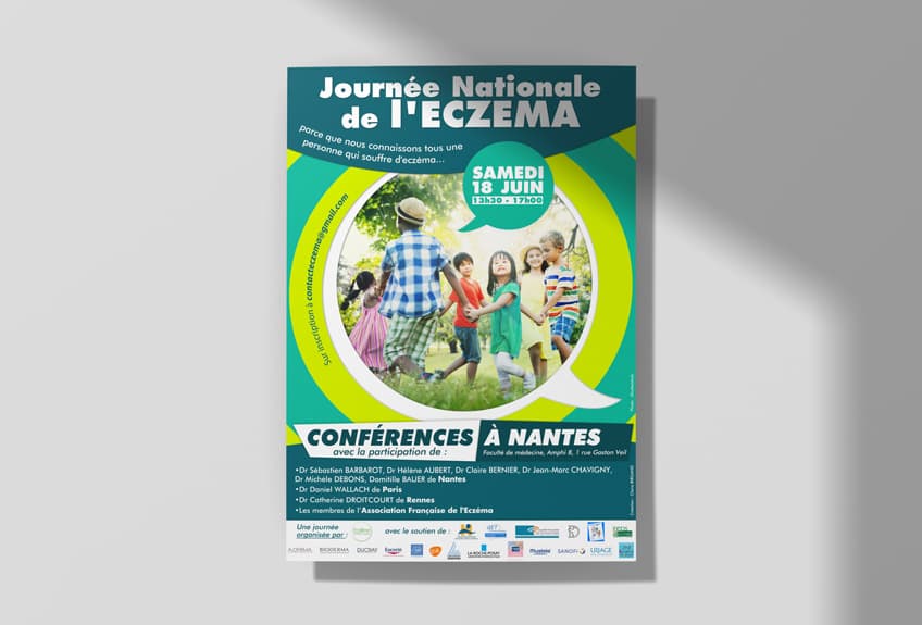 Affiche "Journée Nationale de l'eczéma" image