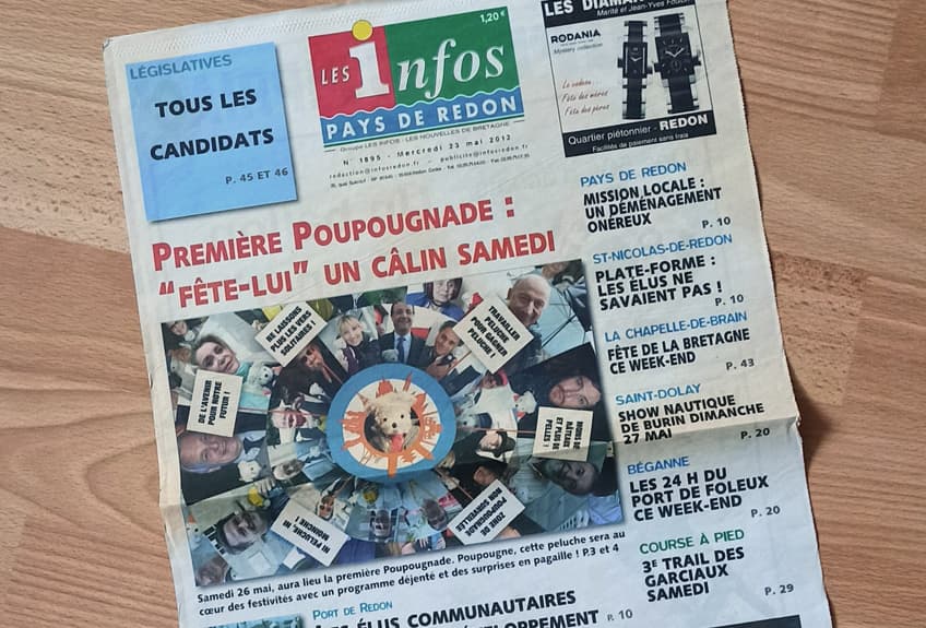 Une du journal "Les Infos du Pays de Redon" image